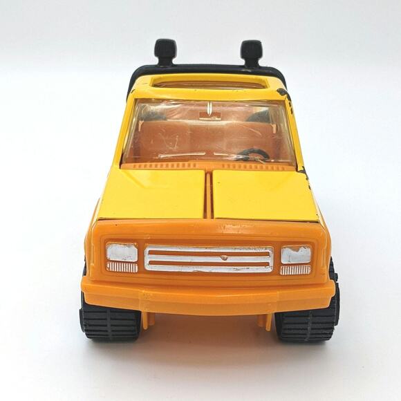 VTG Tonka Yellow Orange Side Step Pickup Truck Pressed Steel & Plastic 1979 - Picture 3 of 7